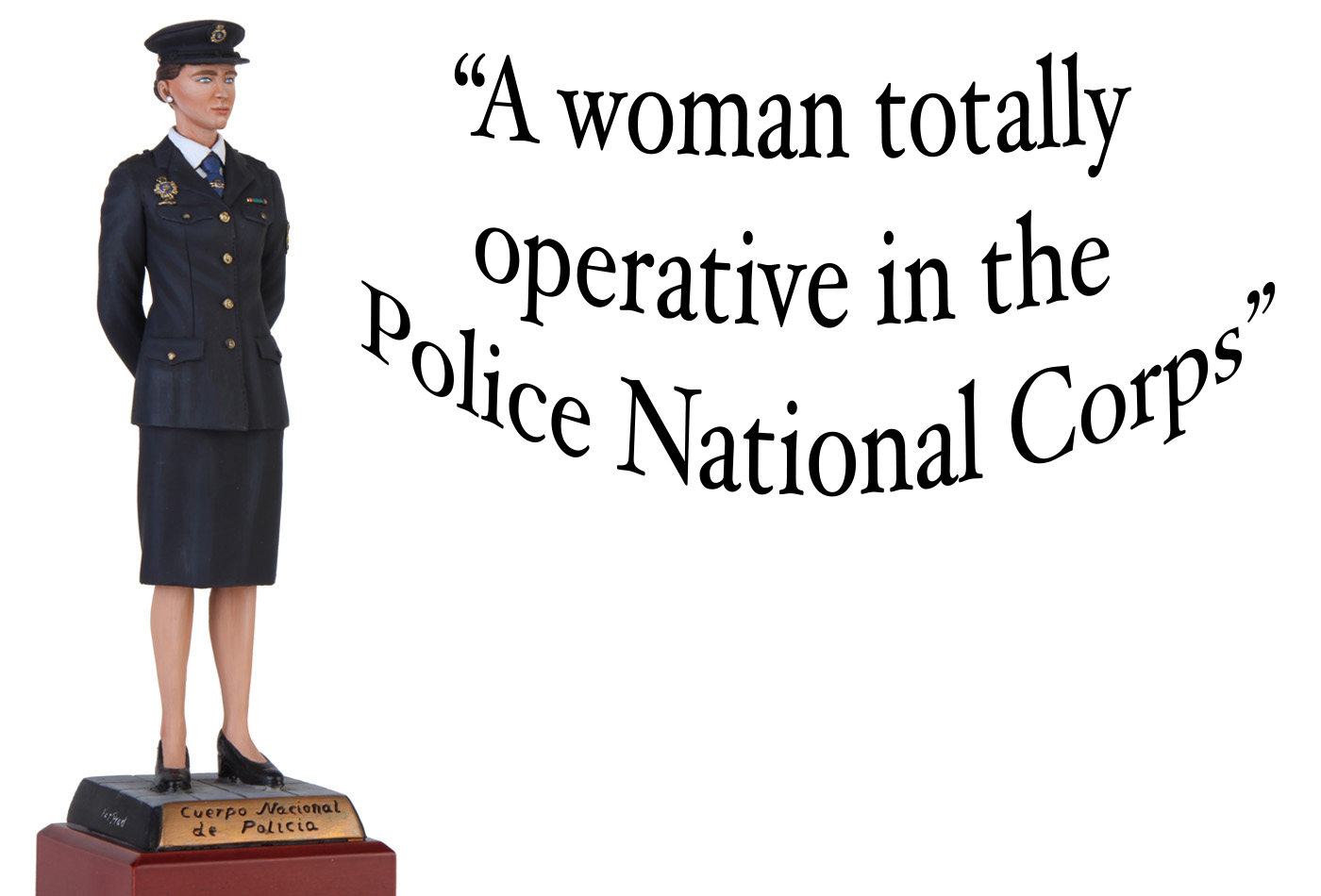 agente femenino cuerpo nacional de policía