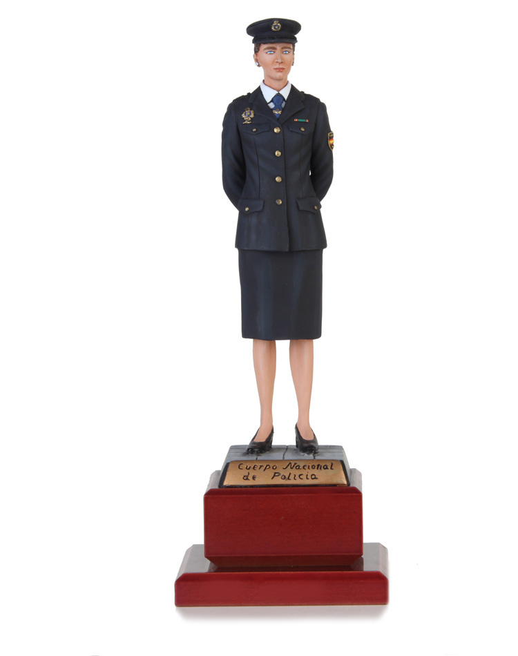 Cuerpo Nacional de Policía Agente Femenino 22cm