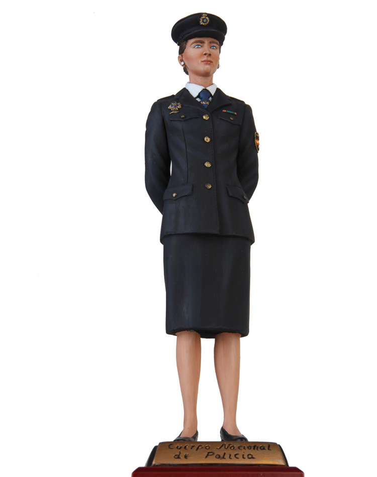 agente femenino cuerpo nacional de policía